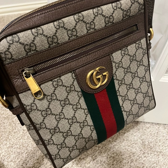 AUTHENTIC Gucci Ophidia Small Messenger Bag - Picture 2 of 11